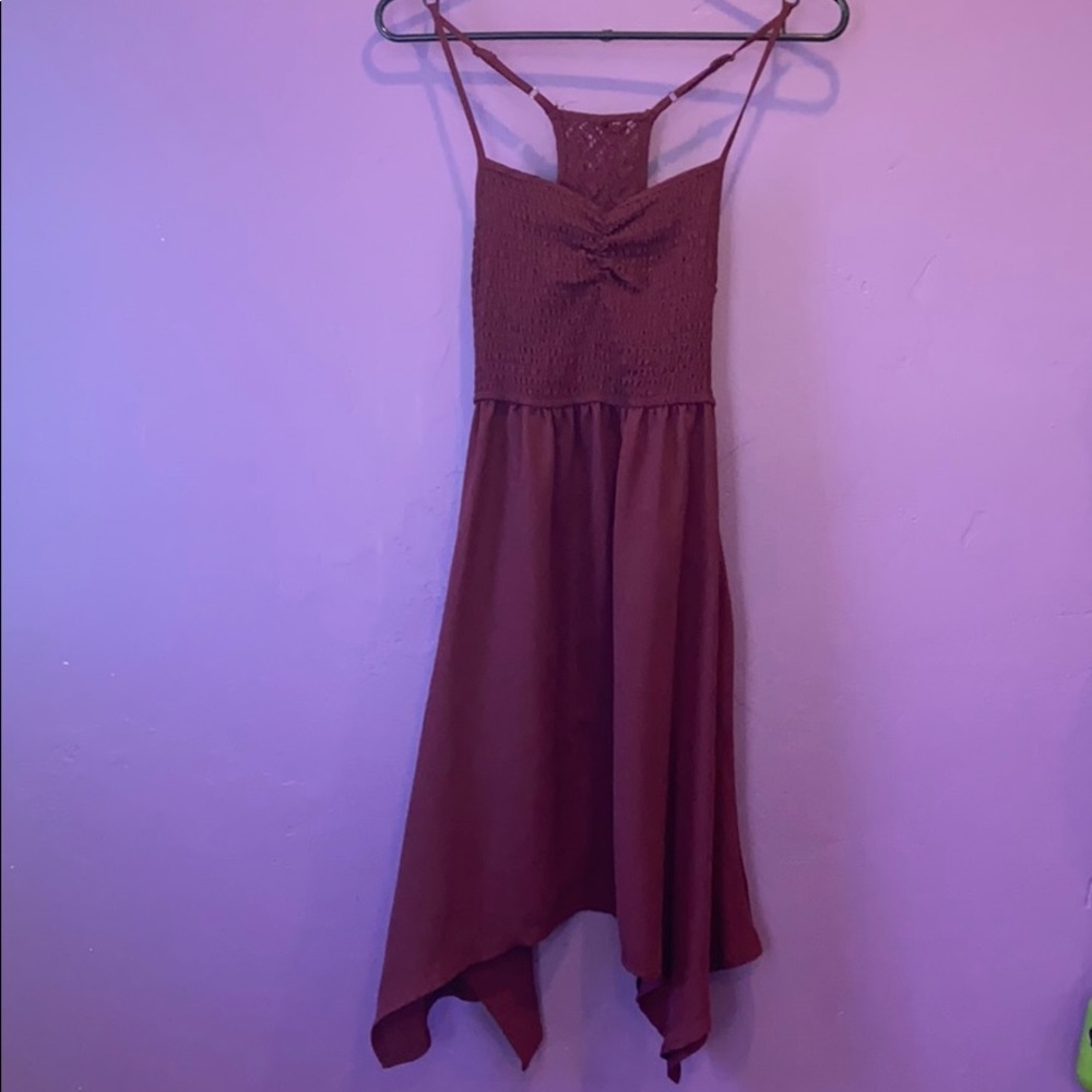 Mauve size small asymmetrical Dress